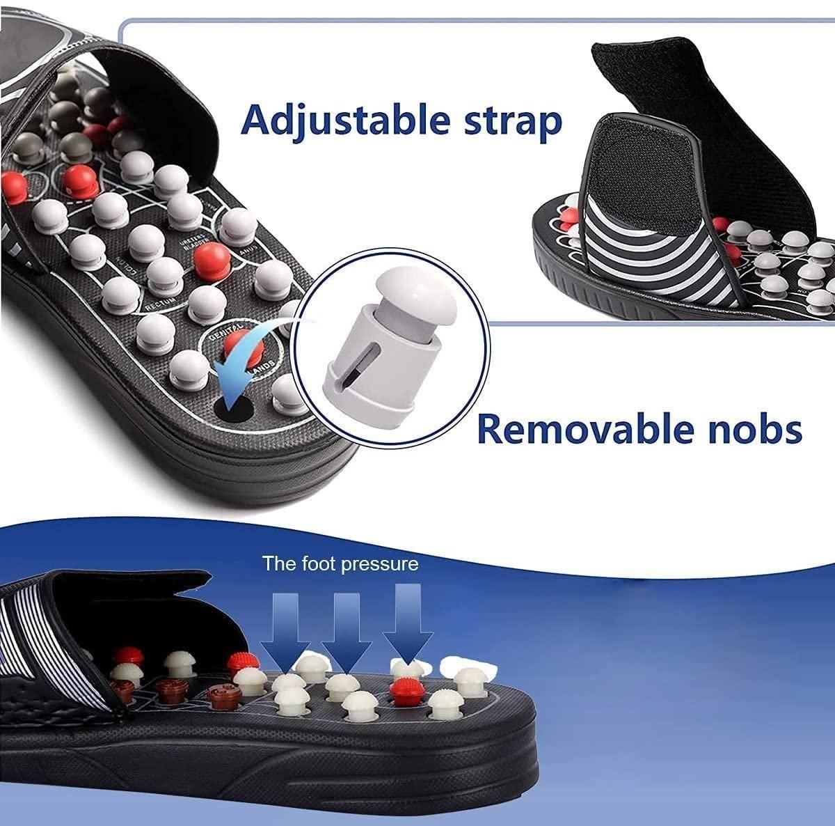 TaviMart™🦶 Acupressure & Magnetic Therapy Slippers 💥 Boost Blood Circulation & Relieve Pain for Men & Women 👣